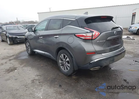 2017 Nissan Murano Sl z USA, uszkodzony, nr VIN 5N1AZ2MH3HN126501